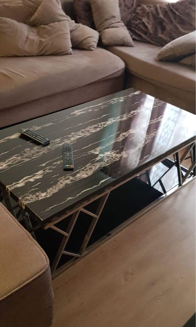 Pure marble clearance coffee table