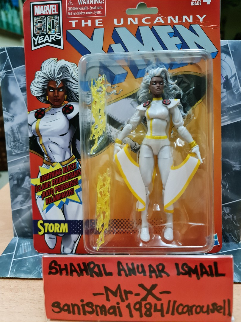 marvel legends retro storm