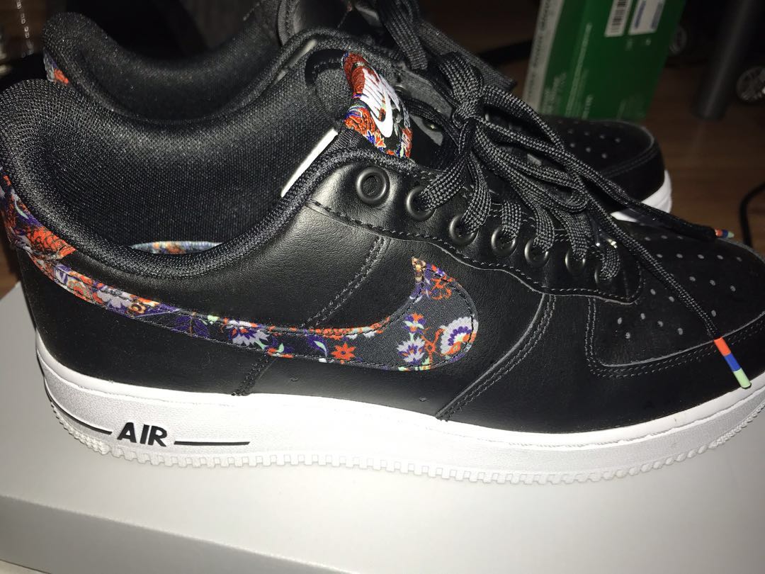 Air force 1 sales low black floral