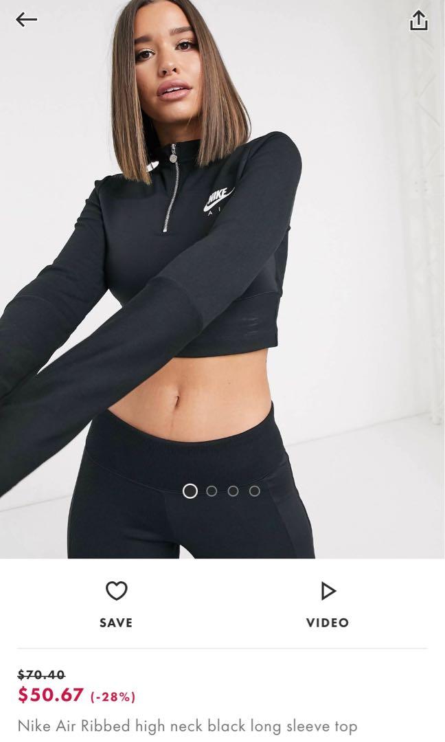 Nike air sale high neck