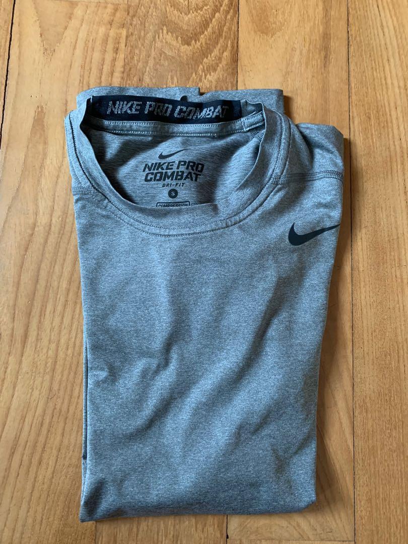 Nike Pro Combat Compression Inner T Shirt Long Sleeve Men s