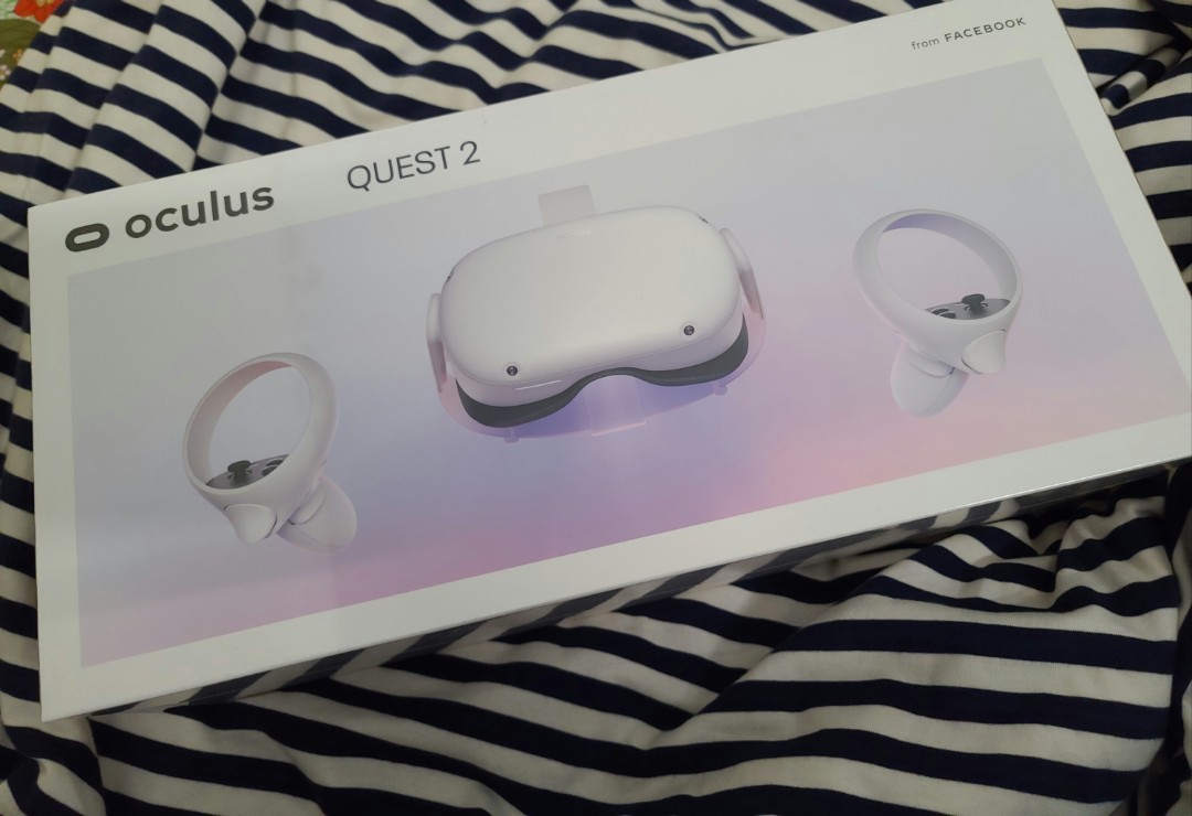 現貨全新未開封Oculus Quest 2-64GB, 遊戲機, 遊戲機裝飾配件, 遊戲 