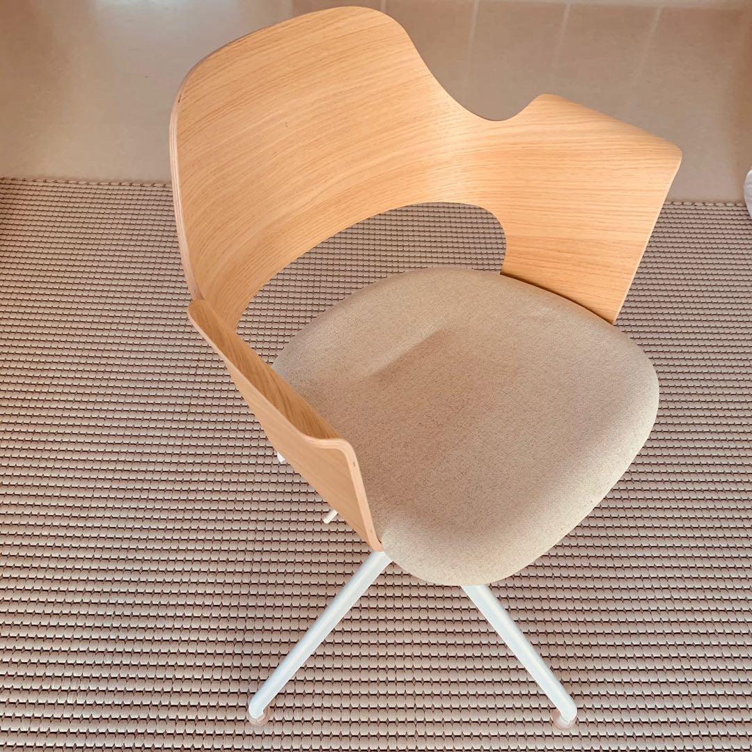 Office chair IKEA FJALLBERGET Furniture Home Living Furniture Chairs on Carousell