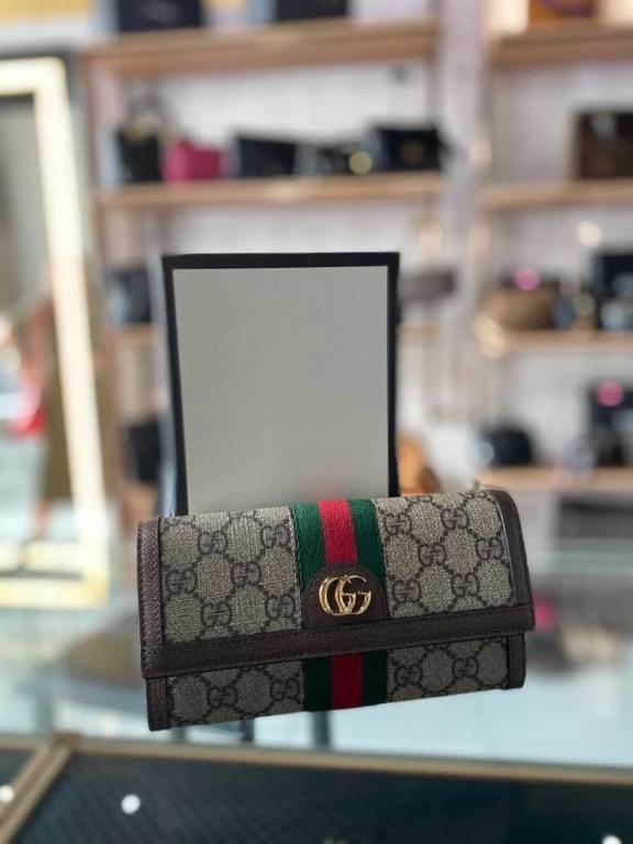 Ophidia GG continental wallet