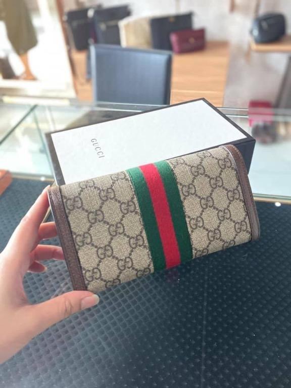 Ophidia GG continental wallet Women s Fashion Bags Wallets