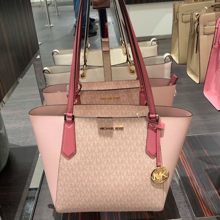 Original Mk tote bag pink, Women's Fashion, Bags & Wallets, Tote Bags on  Carousell