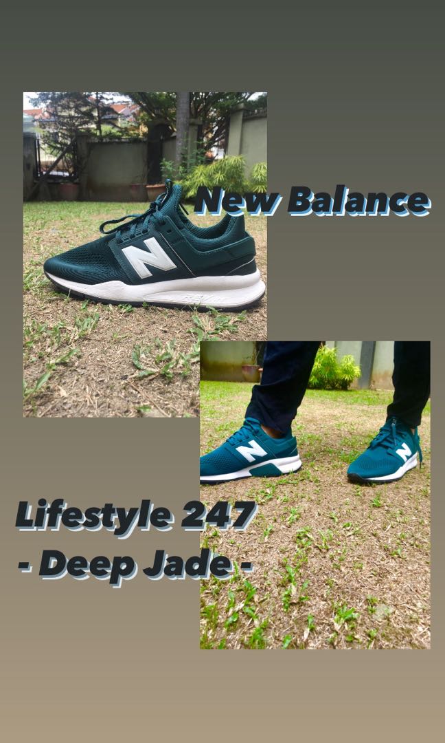 ORIGINAL New Balance Men Lifestyle 247 Deep Jade US 10