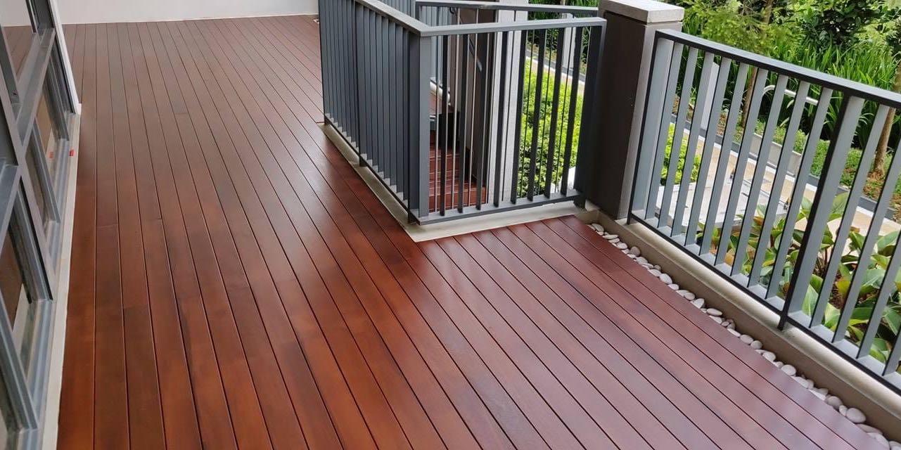 outdoor timber or composite decking install and polish home services renovations on carousell