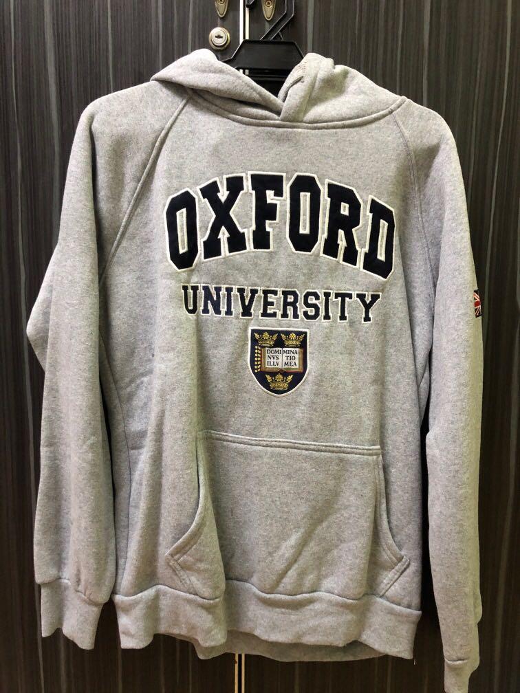 Oxford university hoodie best sale grey