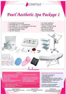 Pearl #1 Aesthetic Business Packages Facial Machine and spa salon equipments