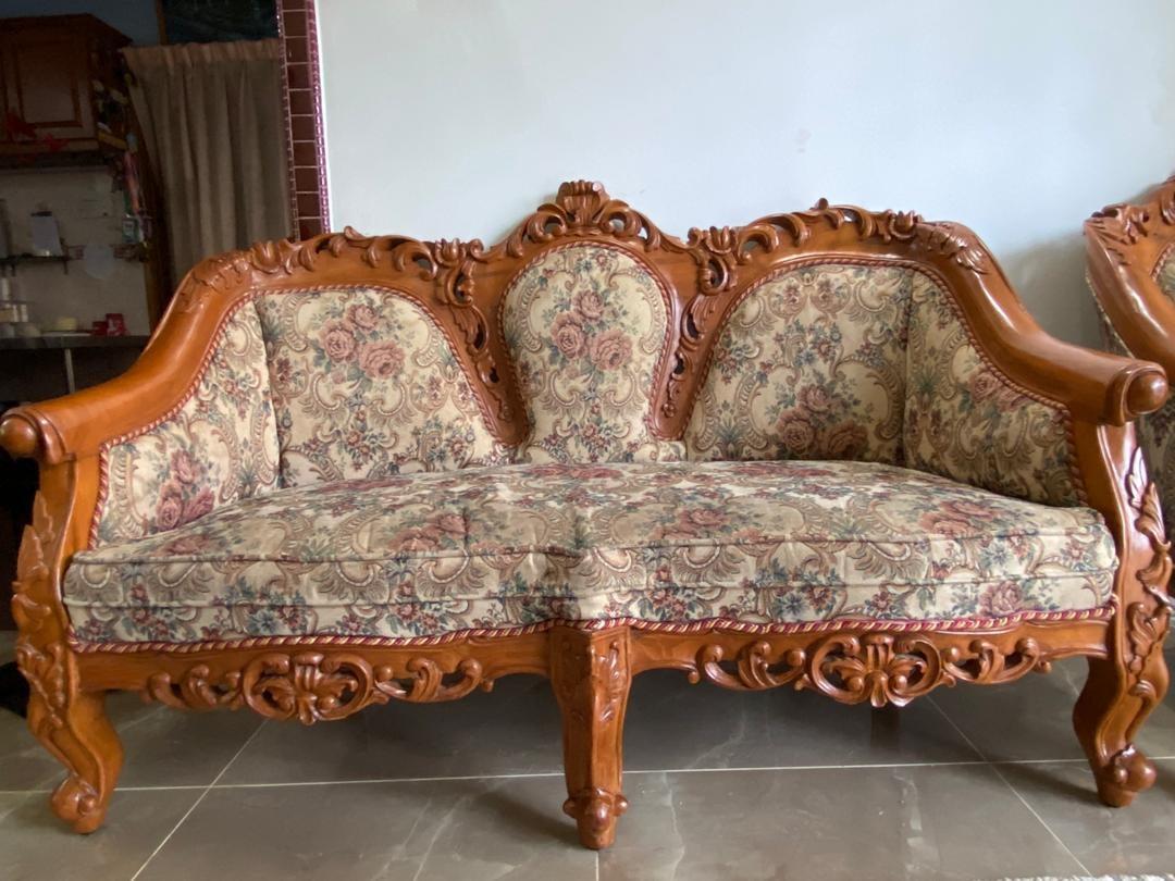 Sofa Kayu Jati Imported from Indonesia, Furniture & Home Living