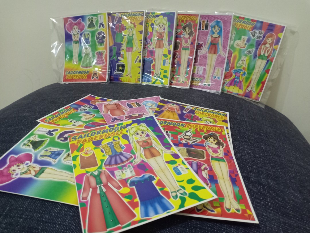 paper doll sailor moon