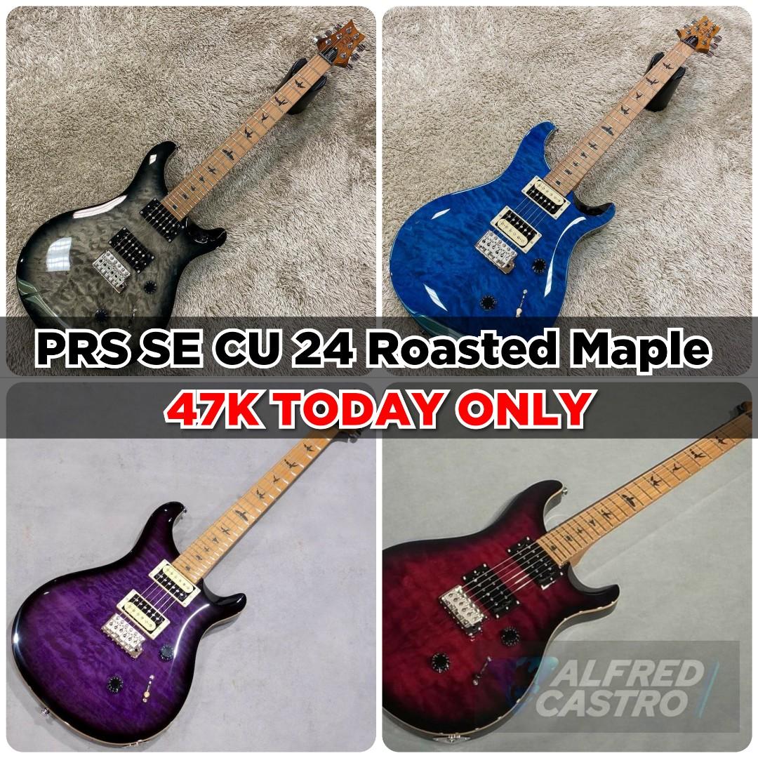 Prs Se Cu24 Roasted Maple From Japan Music Media Music Instruments On Carousell