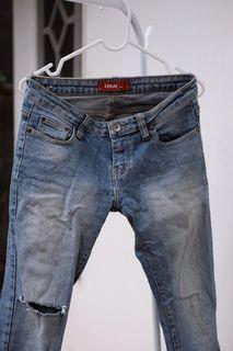 ripped jeans