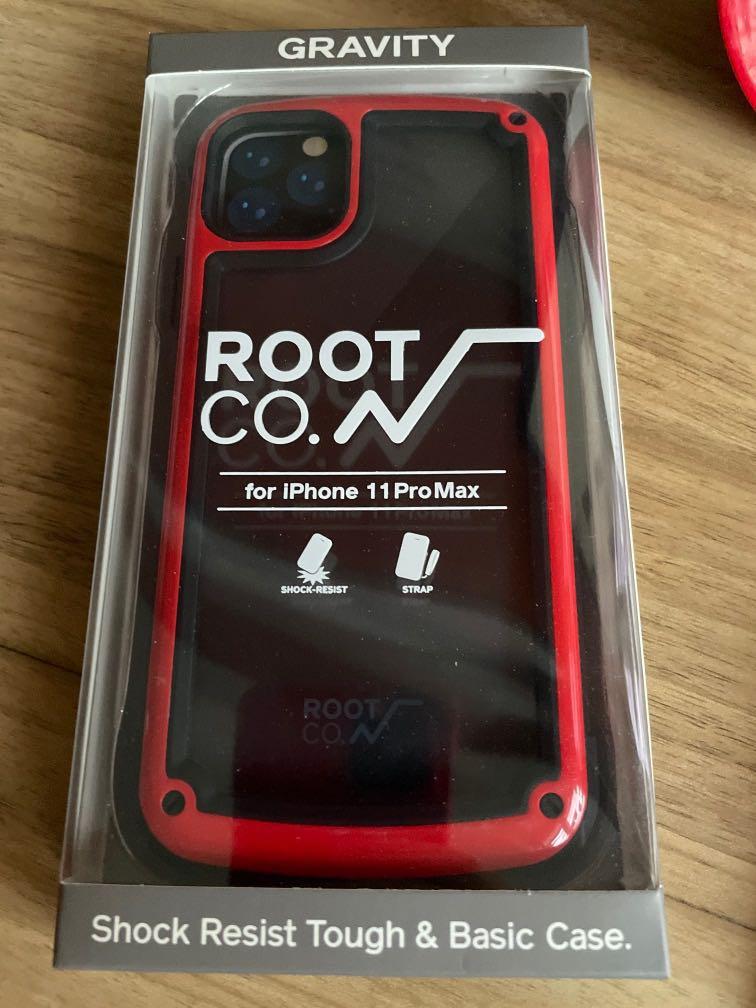 Root Gravity Shock Resist Tough Basic Case (Red) for iphone