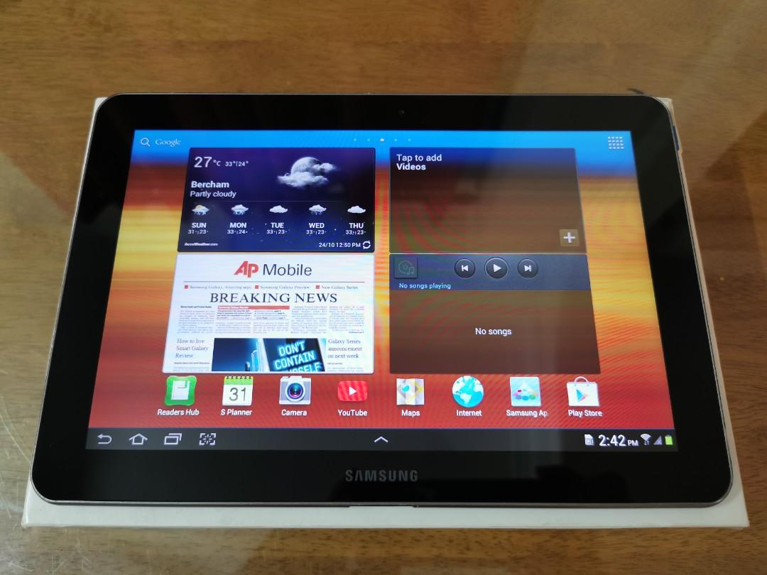 Samsung Galaxy Tab 10 1 Gt P7500 Mobile Phones Tablets Tablets On Carousell