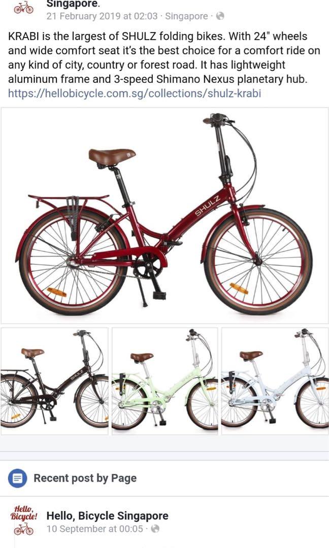 Shulz Krabi Bike, Sports Equipment, Bicycles & Parts, Bicycles on Carousell
