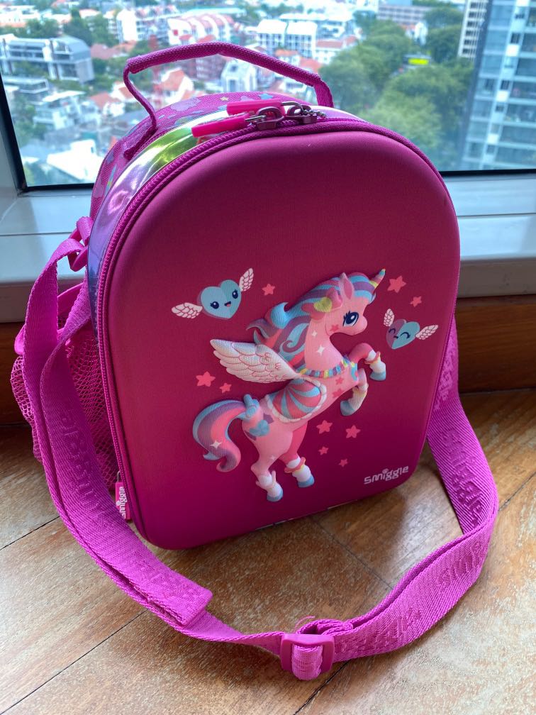 Smiggle Lunch bag unicorn Babies Kids Going Out Diaper Bags