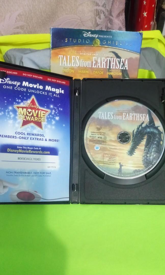 TALES from EARTHSEA (Category: Storybooks) located in San Pedro. Submitted by bethc.729 (Listing ID 1044171686, Image 3). Description: Disney presents A STUDIO GHIBLI FILM. Fr the studio that brought you SPIRITED AWAY and PONYO. BOUGHT IN US. IN VERY GOOD CONDITIONED..