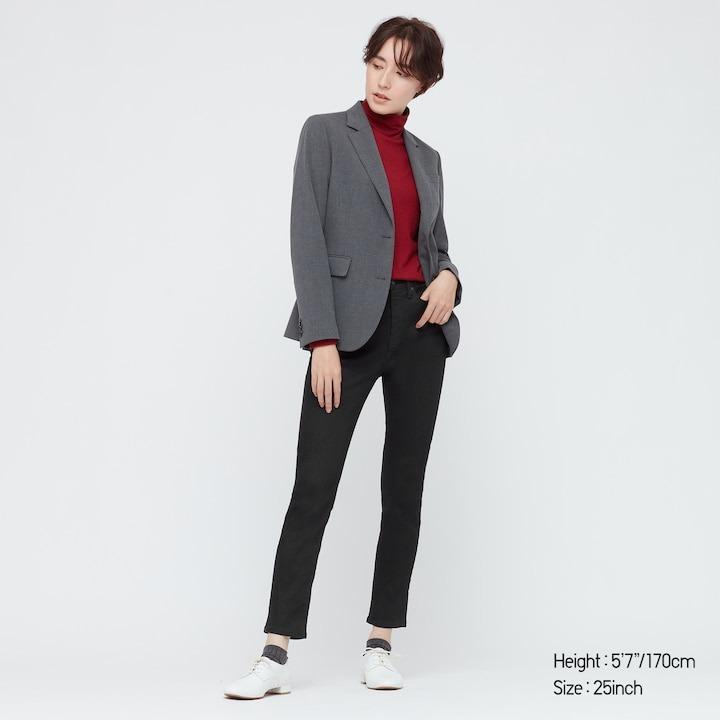 Uniqlo High Rise Skinny Ankle Jeans Beauty Compression