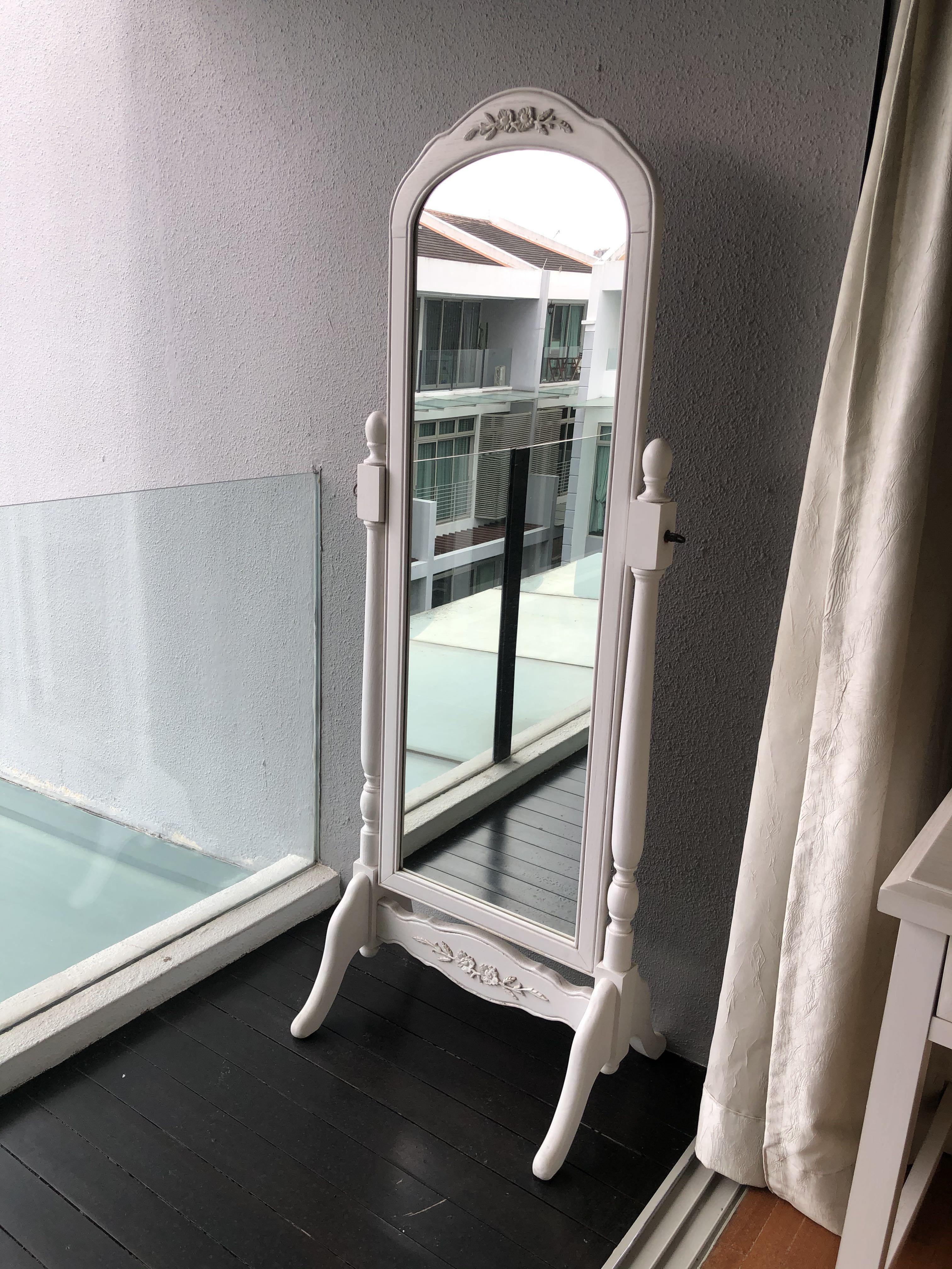 Victorian Style Full Length Mirror, Furniture & Home Living, Home Decor