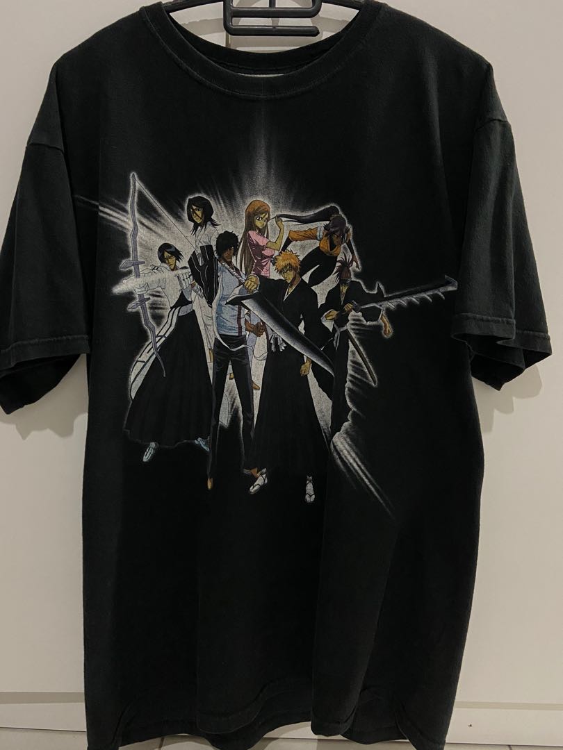 Vintage bleach anime shirt clearance