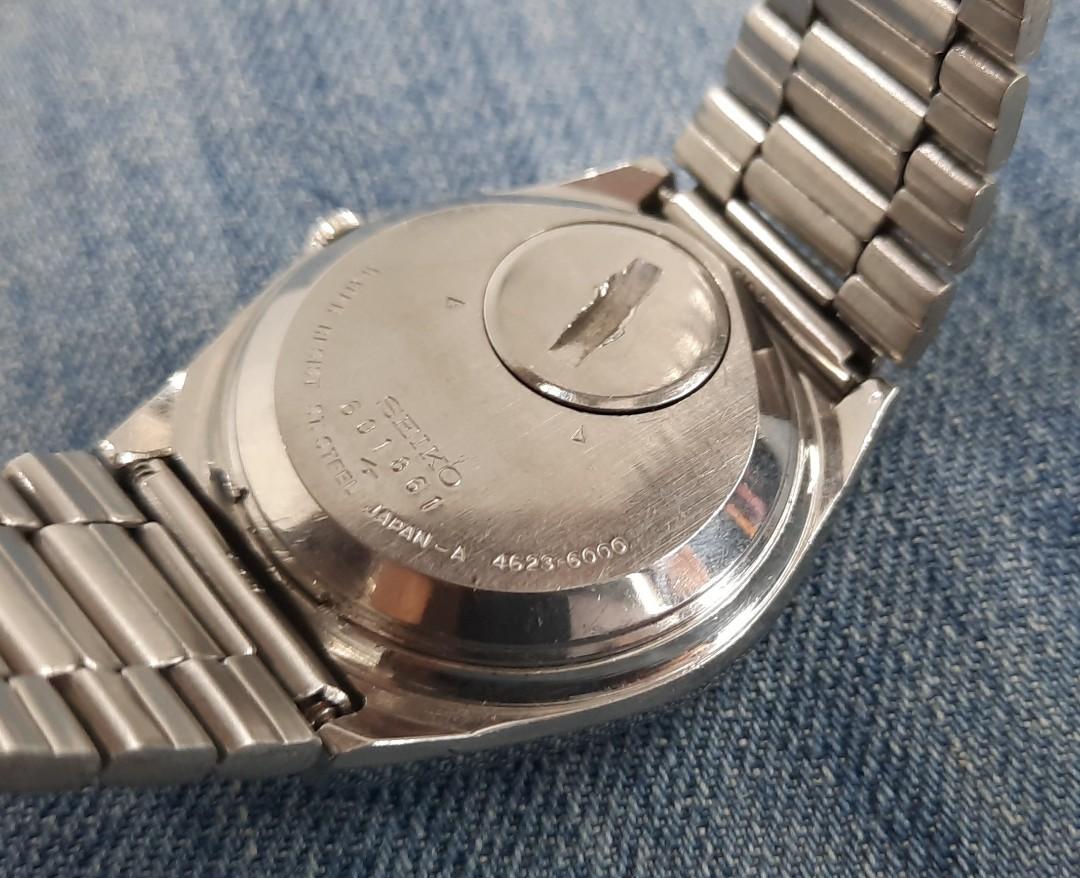 Vintage Seiko 4623-6000 Quartz Type II Men's Watch, Women's Fashion,  Watches & Accessories, Watches on Carousell