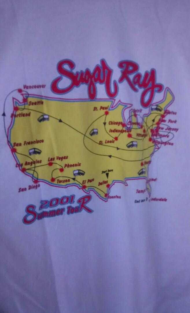sugar ray band shirt