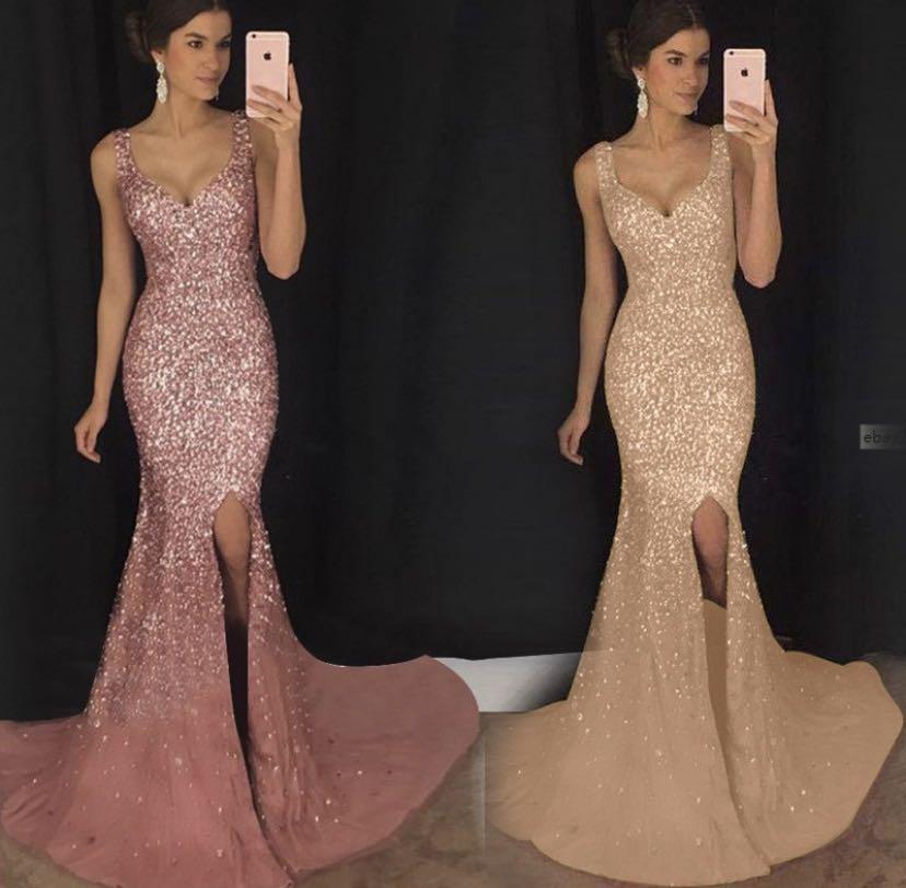 dinner long dress