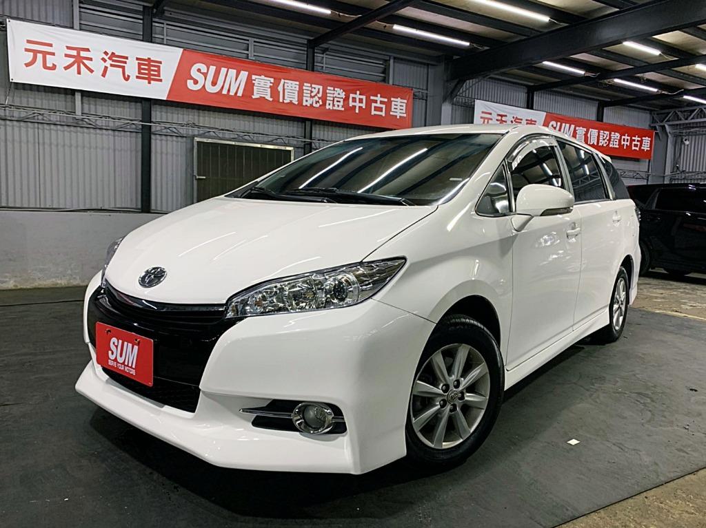 12 Toyota Wish 2 0 白色超貸找錢實車實價全額貸一手車女用車非自售里程保證原版件 汽車 汽車出售在旋轉拍賣