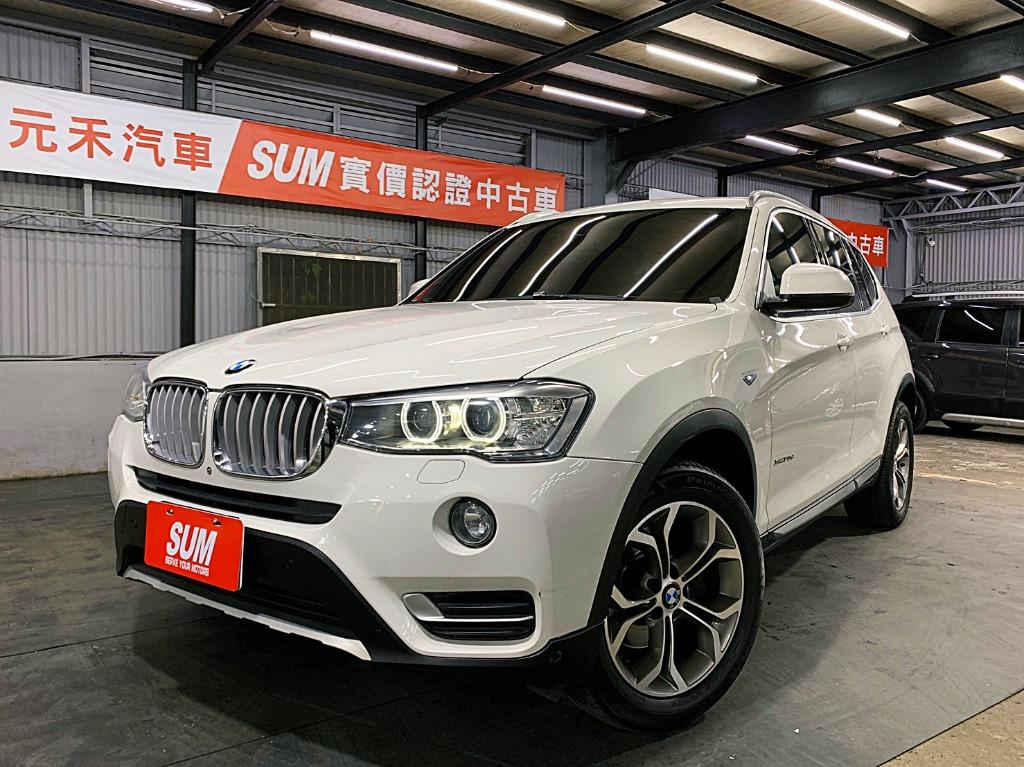 正15年出廠總代理一手車新款bmw X3 X Drive 2 0d 柴油稀有珍珠白超貸找錢實車實價全額貸一手車女用車非自售里程保證原版件 汽車 汽車出售在旋轉拍賣