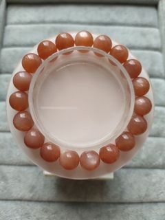 🍊金沙橙月光石手串 10mm64236911442307110