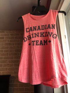 🔥 3 for $15 🔥Canadian Drinking Team muscle shirt 🔥 3 for $15 🔥Canadian Drinking Team muscle shirt