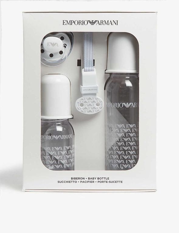 Armani baby bottle gift set sale store