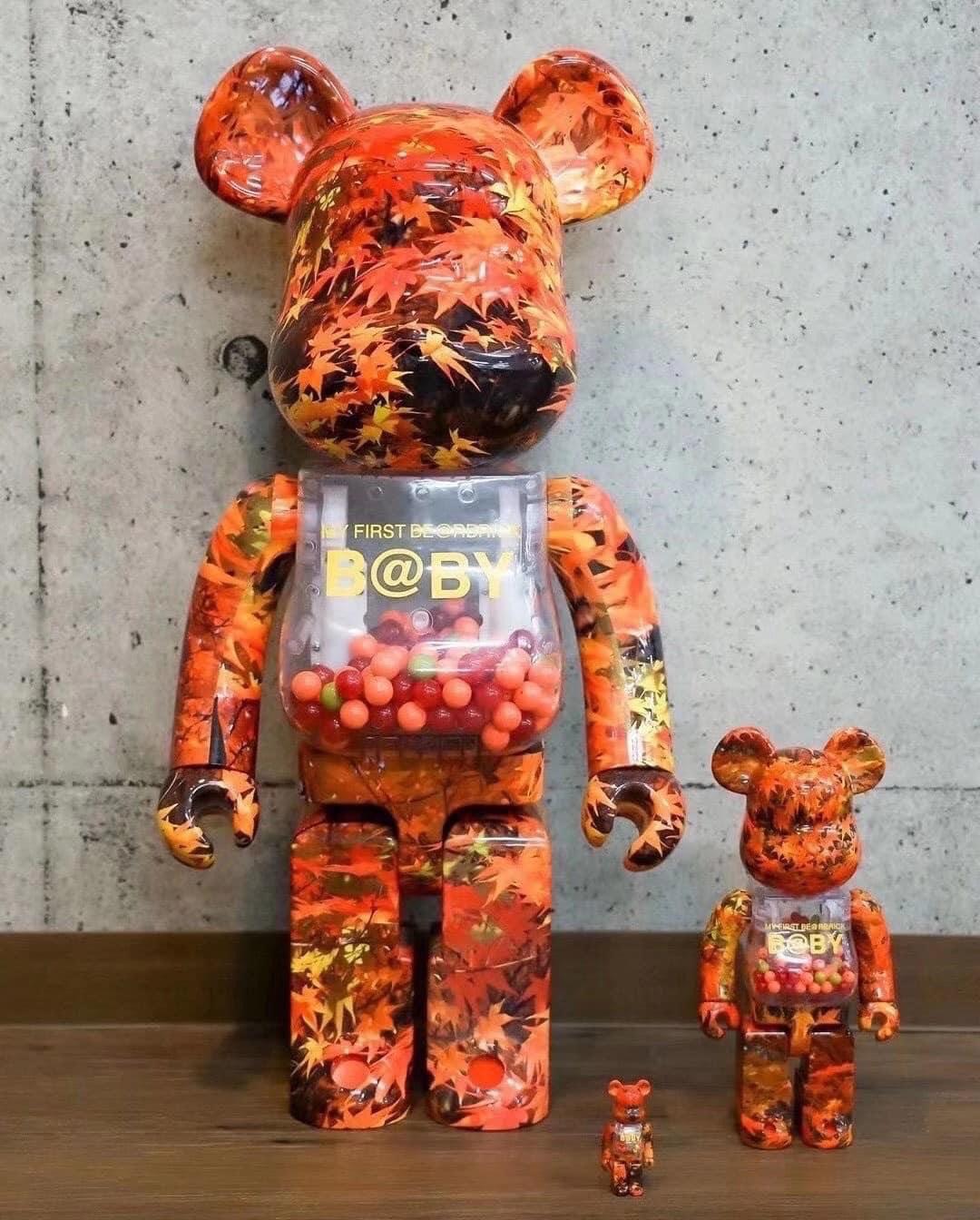 MY FIRST BE@RBRICK B@BY AUTUMN LEAVESver - おもちゃ