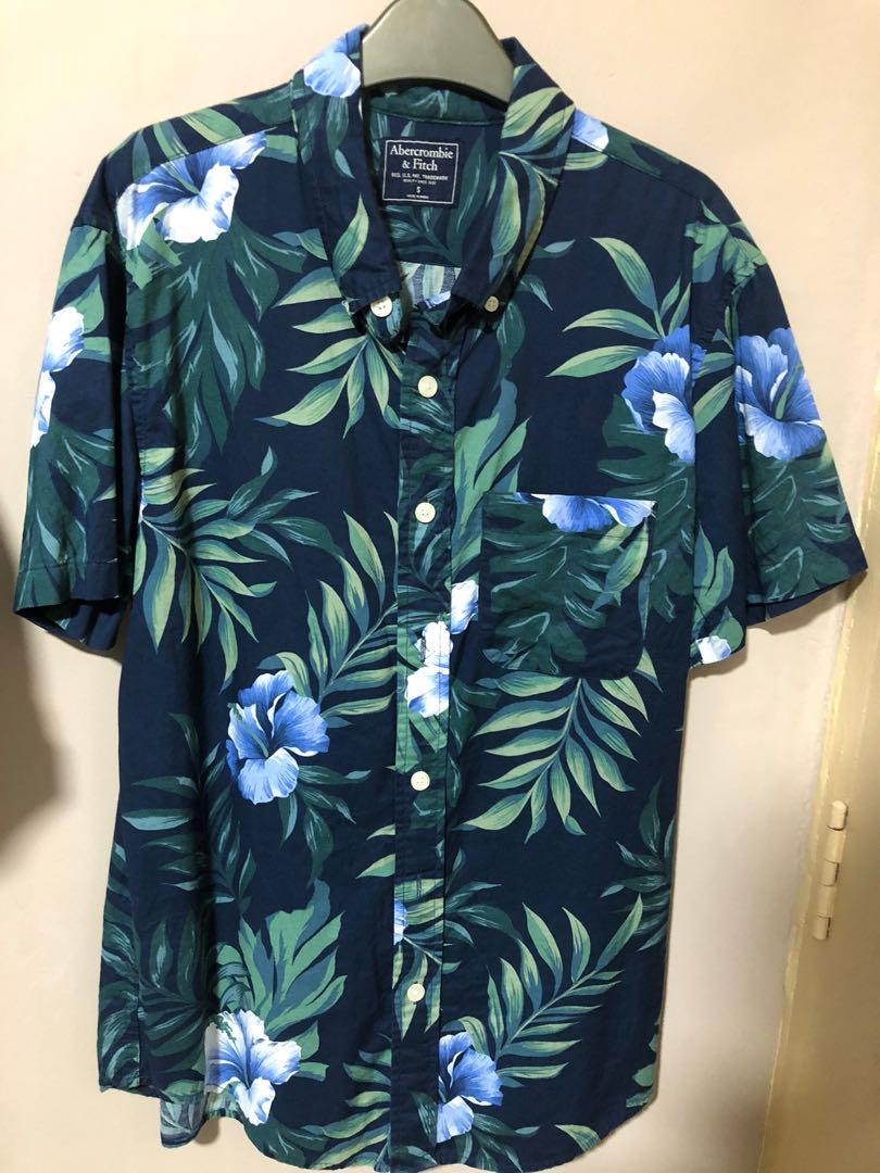abercrombie hawaiian shirt