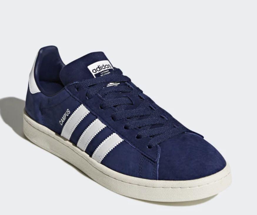 adidas campus sneakers blue