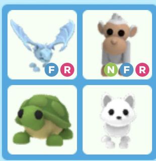 adopt me frost dragon stuffed animal