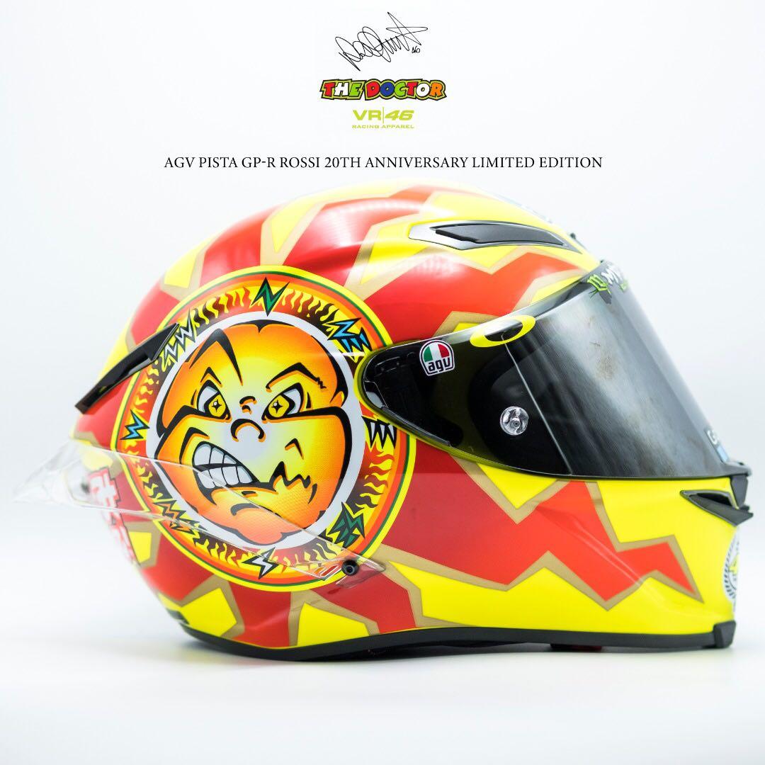 Rossi 20th 2025 anniversary helmet