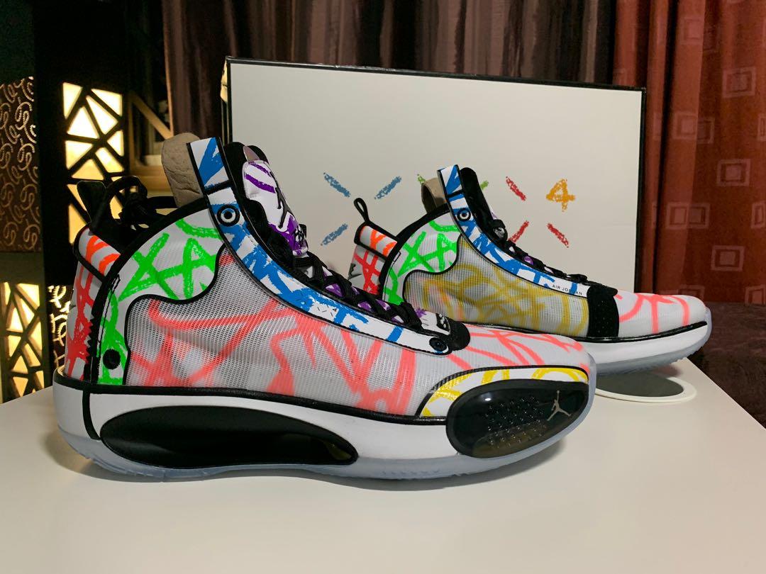 🔥🔥🔥 Air Jordan 34 'NOAH', Men's Fashion, Footwear, Sneakers on Carousell