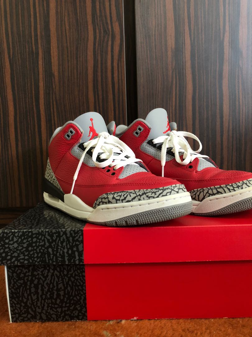 Air Jordan 3 Cement red, Men