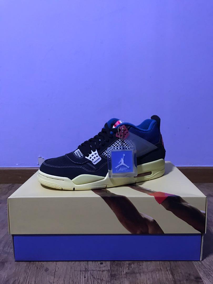 Air Jordan 4 x UNION LA Off Noir