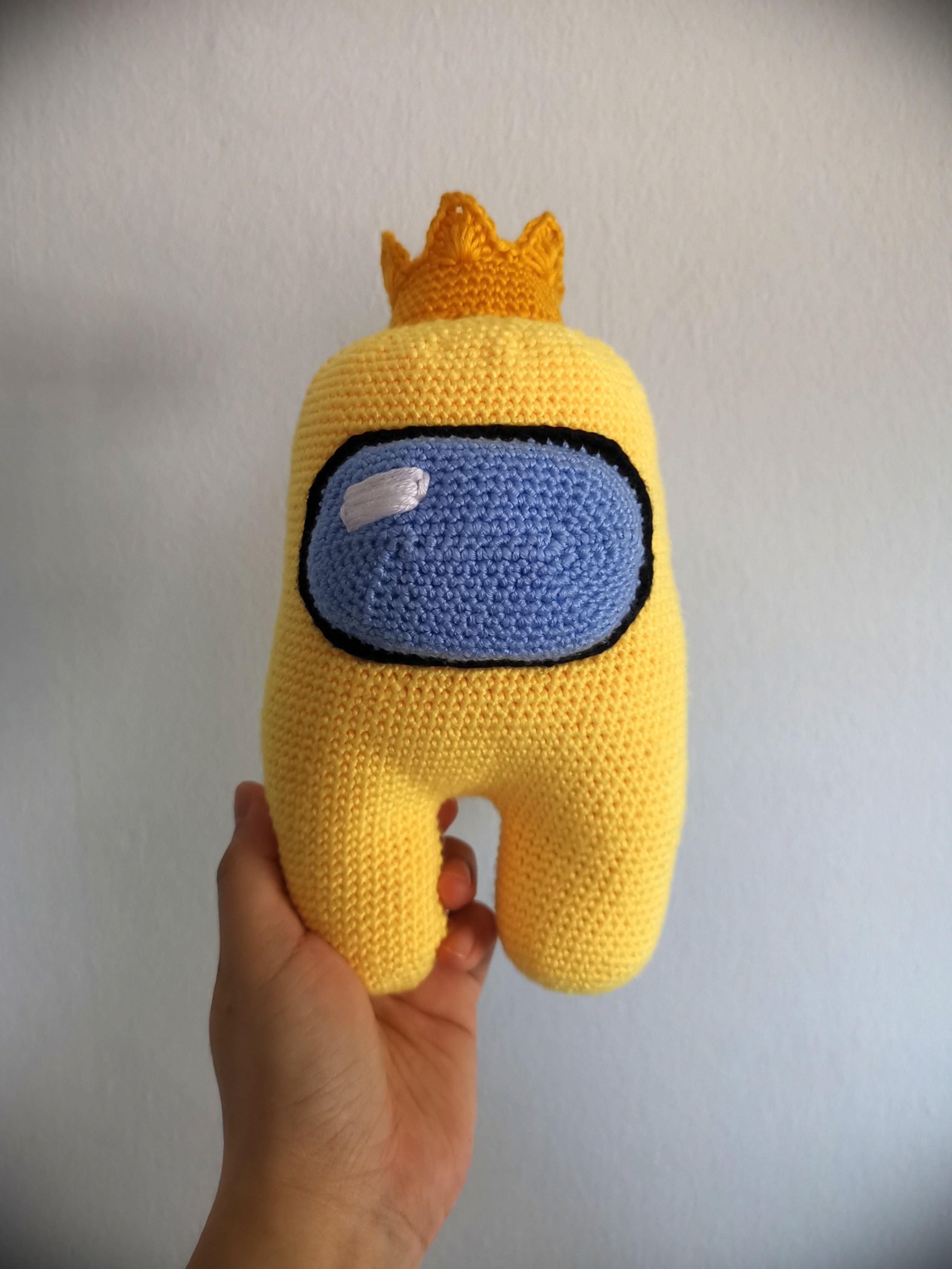 Among Us Crochet Doll, Hobbies & Toys, Stationery & Craft, Handmade