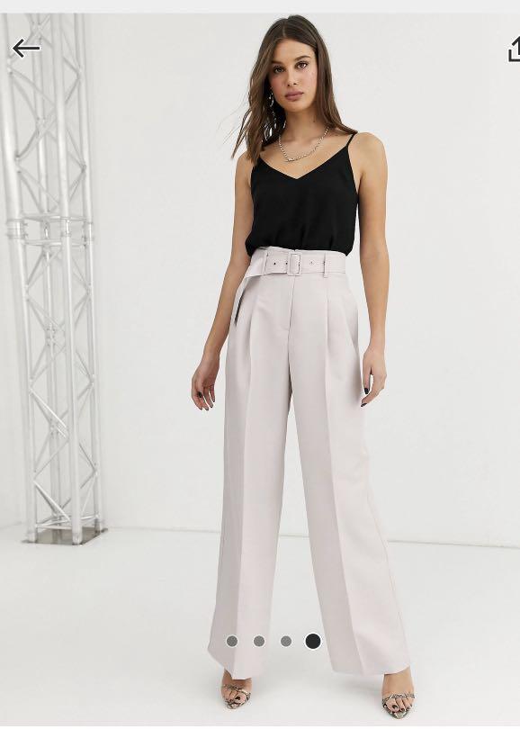 Womens tall wide leg trousers Clearance