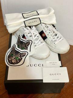 gucci heart dagger ace sneakers