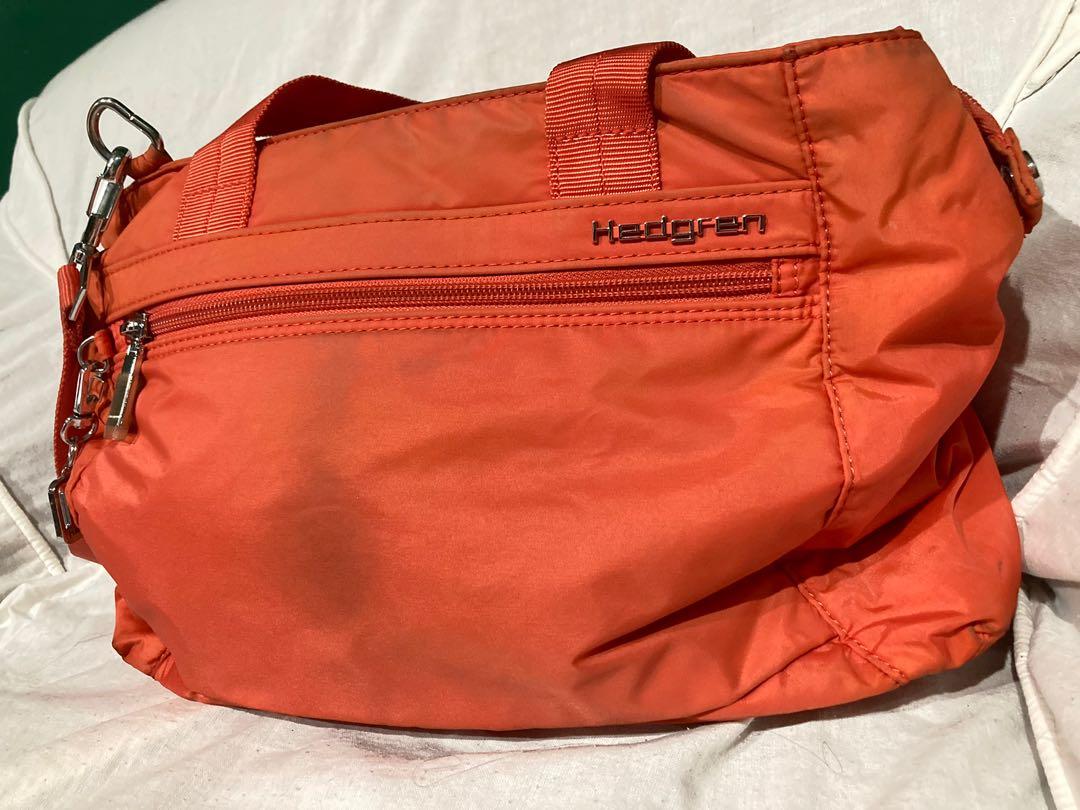Authentic Hedgren Eva M Shoulder Bag Orange