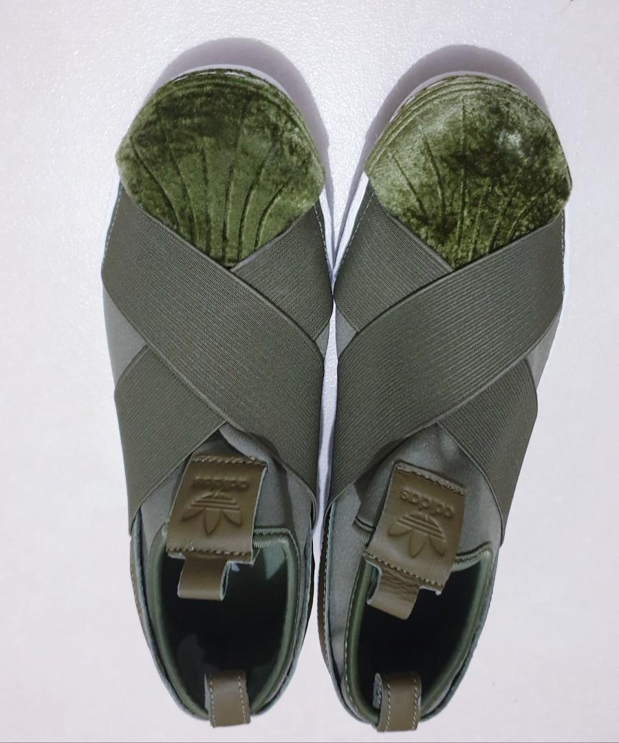 olive green adidas