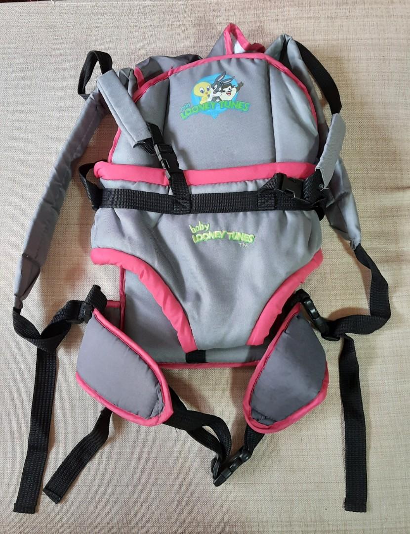 Baby carrier (Category: Carriers & Slings) located in Paranaque City. Submitted by jmsamm (Listing ID 1044470359, Image 1). Description: Soft padded baby carrier, used only once then stored. Very good condition..