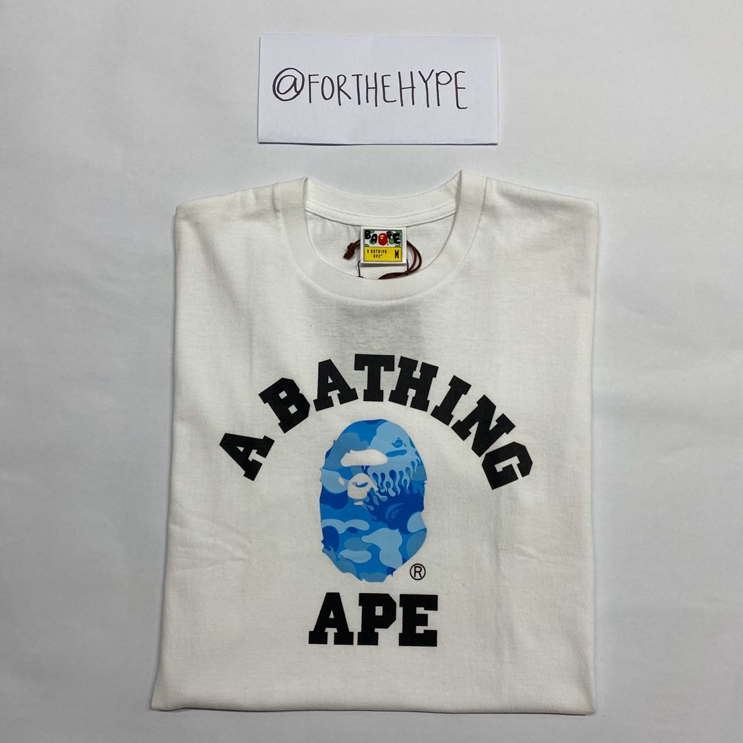 Bape fire camo tee discount
