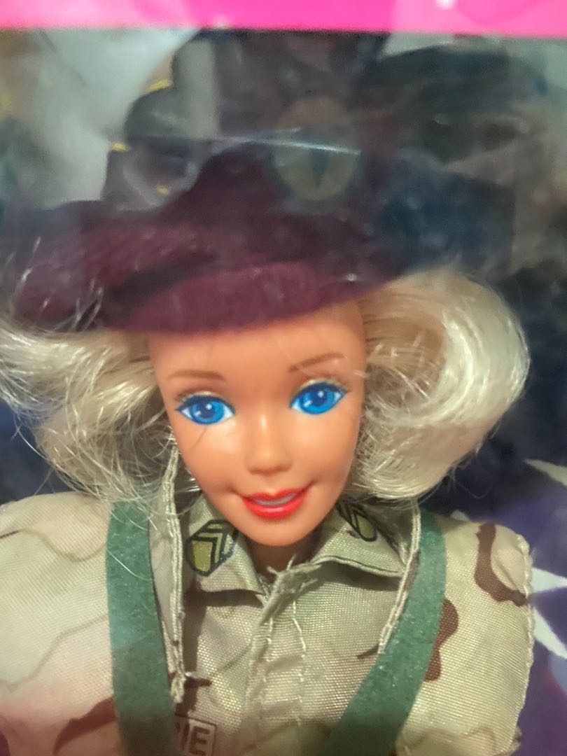 barbie army doll